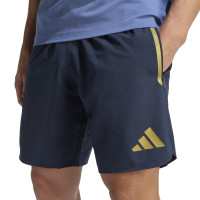adidas Argentine Tiro Travel Short 2026-2028 Bleu Foncé Doré