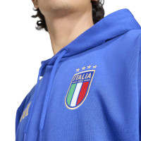 adidas Italie DNA Sweat à Capuche 2026-2028 Bleu Doré