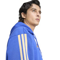 adidas Italie DNA Sweat à Capuche 2026-2028 Bleu Doré