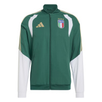 adidas Italie Présentation Survêtement Full-Zip 2026-2028 Vert Blanc Doré