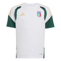 adidas Italië Trainingsshirt 2026-2028 Kids Wit Groen Goud