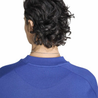 adidas Italië Tiro Travel Crew Trainingspak 2026-2028 Blauw Goud