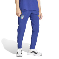 adidas Italië Tiro Travel Crew Trainingspak 2026-2028 Blauw Goud