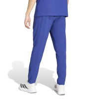 adidas Italië Tiro Travel Crew Trainingspak 2026-2028 Blauw Goud