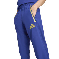 adidas Italië Tiro Travel Crew Trainingspak 2026-2028 Blauw Goud