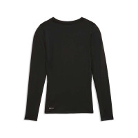 Sous-maillot PUMA TeamLiga26 à manches longues pour enfants, noir