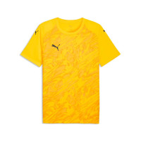 PUMA teamFINAL Graphic Voetbalshirt Geel