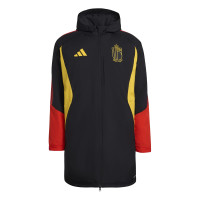 adidas Belgique Parka 2026-2028 Noir Jaune Rouge