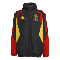 adidas Belgique All Weather Veste 2026-2028 Noir Jaune Rouge
