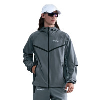 Survêtement zippé tissé Nike FC Barcelona Tech 2025-2026 gris foncé noir