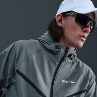 Survêtement zippé tissé Nike FC Barcelona Tech 2025-2026 gris foncé noir