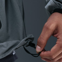 Survêtement zippé tissé Nike FC Barcelona Tech 2025-2026 gris foncé noir