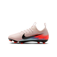 Nike Zoom Mercurial Vapor 16 Academy Gazon Naturel Artificiel Chaussures de Foot (MG) Enfants Rose Bleu Turquoise