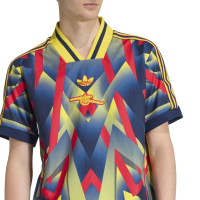 adidas Arsenal Lifestyler T-Shirt Jaune Rouge Bleu Foncé