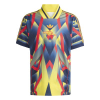 adidas Arsenal Lifestyler T-Shirt Jaune Rouge Bleu Foncé