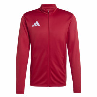Survêtement zippé adidas Entrada 26 rouge et noir