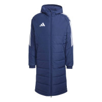 adidas Tiro 26 League Lange Winterjas Donkerblauw Wit