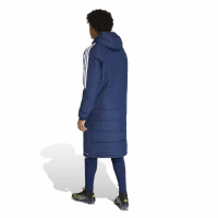 adidas Tiro 26 League Lange Winterjas Donkerblauw Wit