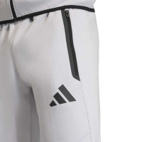 Combinaison de jogging à fermeture éclair intégrale adidas Tiro Travel, gris