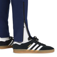 Pantalon de survêtement adidas Tiro Travel bleu foncé