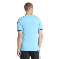 Maillot d'arbitre à manches courtes adidas REF 26 bleu noir