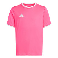 Maillot de football adidas Entrada 26 rose et noir pour Enfants