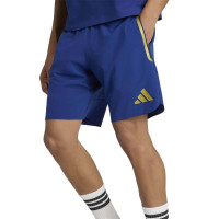 adidas Italië Tiro Travel Broekje 2026-2028 Blauw Goud
