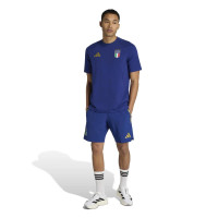 adidas Italië Tiro Travel Broekje 2026-2028 Blauw Goud