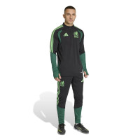adidas Mexico Trainingspak 1/4-Zip 2026-2028 Zwart Lichtgroen Groen