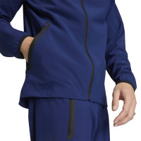 adidas Japan Tiro Travel Trainingspak Full-Zip 2026-2028 Donkerblauw Wit