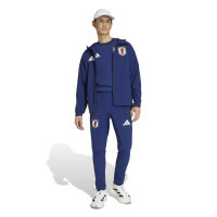 adidas Japan Tiro Travel Trainingspak Full-Zip 2026-2028 Donkerblauw Wit