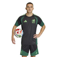 adidas Mexique Maillot d'Entraînement 2026-2028 Noir Vert Clair Vert