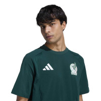 adidas Mexico Tiro Travel T-Shirt 2026-2028 Groen Wit