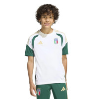 adidas Italië Trainingsshirt 2026-2028 Kids Wit Groen Goud