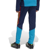adidas Spanje Trainingspak 1/4-Zip 2026-2028 Kids Lichtblauw Donkerblauw Geel