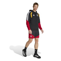 adidas Allemagne Sweat à Capuche 2026-2028 Noir Blanc