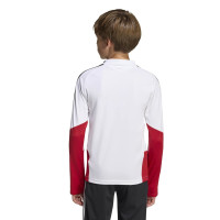 adidas Duitsland Trainingstrui 1/4-Zip 2026-2028 Kids Wit Zwart