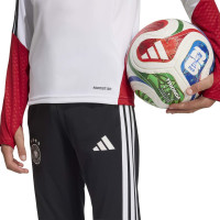 adidas Duitsland Trainingstrui 1/4-Zip 2026-2028 Kids Wit Zwart