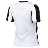 Maillot de football Nike Striped Division V pour Femmes, blanc et noir