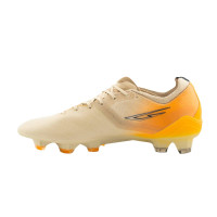 Sokito Scudetta Gras Voetbalschoenen (FG) Beige Oranje