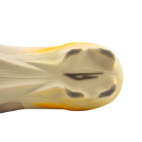 Sokito Scudetta Gras Voetbalschoenen (FG) Beige Oranje