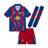 4e Minikit Nike FC Barcelona 2025-2026 pour enfants d'âge préscolaire