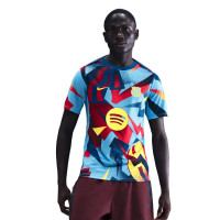 Maillot d'entraînement d'avant-match Nike FC Barcelona 2025-2026