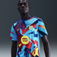 Maillot d'entraînement d'avant-match Nike FC Barcelona 2025-2026