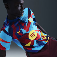 Maillot d'entraînement d'avant-match Nike FC Barcelona 2025-2026
