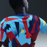 Maillot d'entraînement d'avant-match Nike FC Barcelona 2025-2026