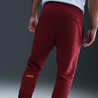 Pantalon de survêtement en polaire Nike FC Barcelona Club 2025-2026 jaune rouge foncé
