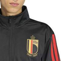 adidas Belgique DNA Survêtement Full-Zip 2026-2028 Noir Rouge