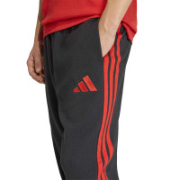adidas Belgique DNA Survêtement Full-Zip 2026-2028 Noir Rouge