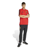 adidas Belgique DNA Pantalon d'Entraînement 2026-2028 Noir Rouge